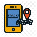 Tracking Device App Location Icon