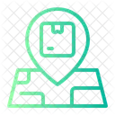 Tracking Delivery Box Logistic Icon