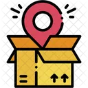 Tracking Monitoring Package Icon