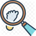 Tracking Search Traceability Icon