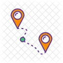 Tracking Directions Location Icon