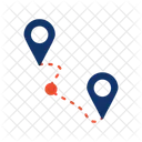 Tracking Directions Location Icon