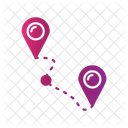 Tracking Directions Location Icon