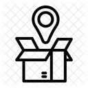 Tracking Box Route Icon