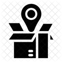 Tracking Box Route Icon