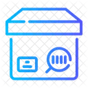 Tracking Number Barcode Product Icon