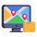 Tracking Parcel  Icon