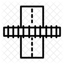 Tracks Intersection  Icon