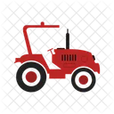 Tractor Vehicle Agriculture Icon