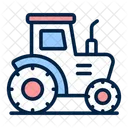 Tractor Agriculture Machinery Icon