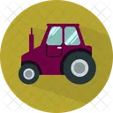 Tractor Transport Construction Icon