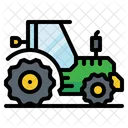 Tracter Farm Agriculture Icon