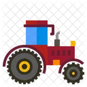 Tractor Machinery Agriculture Icon