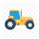 Vehicle Farm Tractor Icon