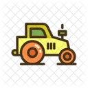 Tractor Farm Gardening Icon