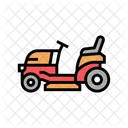 Tractor Lawn Mower Icon