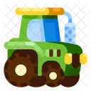 Tractor Farm Natural Icon