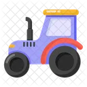 Vehicle Tractor Cultivator Icon