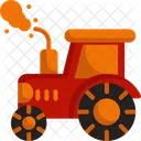 Tractor Agriculture Arming Icon