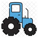 Tractor Agronomy Vehicle Automobile Icon