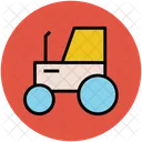 Tractor Farmer Truck Icon