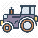 Tractor Agriculture Equipment Icon