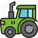 Tractor Agricultural Transportation Icon