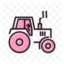 Tractor Farming Vehicle Icon