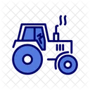 Vehicle Tractor Gardening Icon