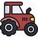 Tractor Transportation Farming Icon