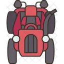 Tractor Farming Field Icon