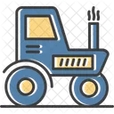Tractor Agriculture Countryside Icon
