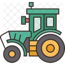 Tractor Dirt Machinery Icon