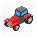 Tractor Vehicle Construction Icon