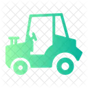 Tractor Vehicle Trasnport Icon