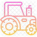Tractor Farming Automobile Icon