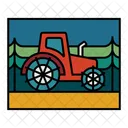 Tractor Badge Tractor Vehicle Icon