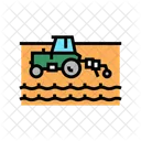 Tractor cosechador  Icono