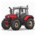 Tractor Vehicle Agriculture Icon