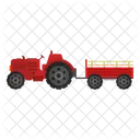 Tractor Vehicle Agriculture Icon