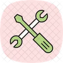 Tractor Repair Shop Tractor Repair Icon