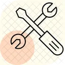 Tractor Repair Shop Tractor Repair Icon