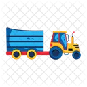 Tractor Trolley  Icon