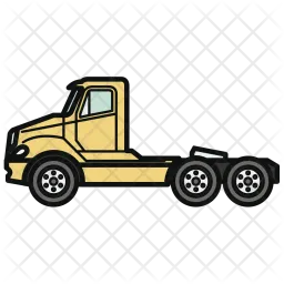 Tractor, Truck, Car, Vehicle, Automobile, Transport  Icon