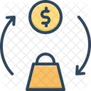 Trade Money Swap Icon