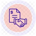 Trade Agreement Global Icon