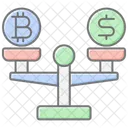 Trade Balance Lineal Color Icon Icon