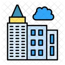 Building Real Estate Flats Icon