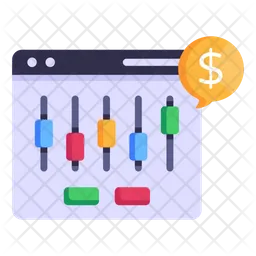 Trade Chart  Icon