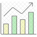 Trade Growth Prospects Lineal Color Icon Icon